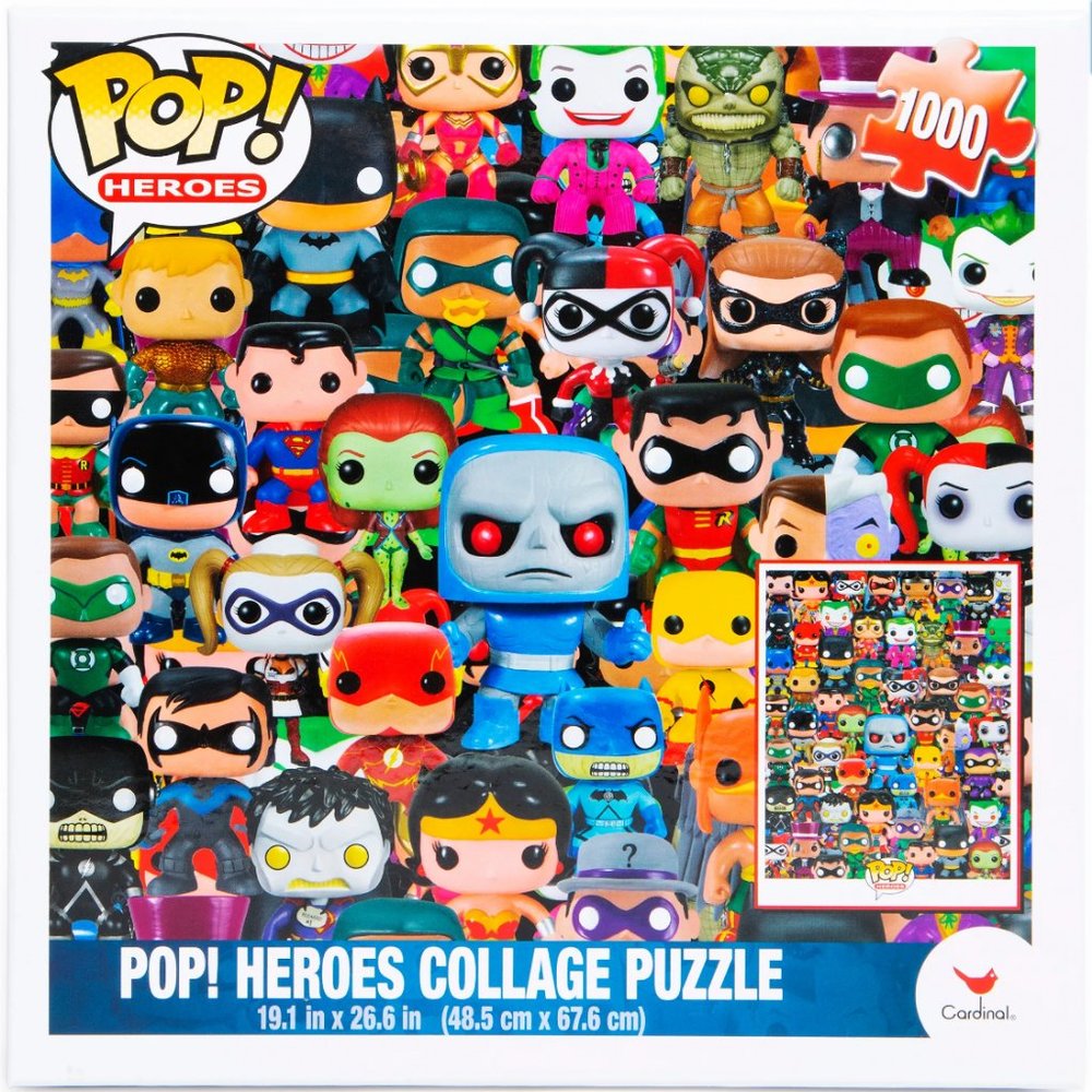 1000-piece Puzzle Pop Heroes 19.1" x 26.6"